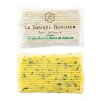 Bordier | Butter mit Bärlauch & Kampot Pfeffer | 125g