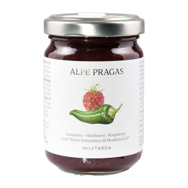 Alpe Pragas | Chutney | Mostarda Himbeere und Balsamessig | genussland.de