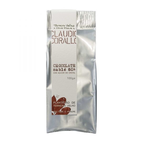 Claudio Corallo | Schokolade Sable 80% | 100g