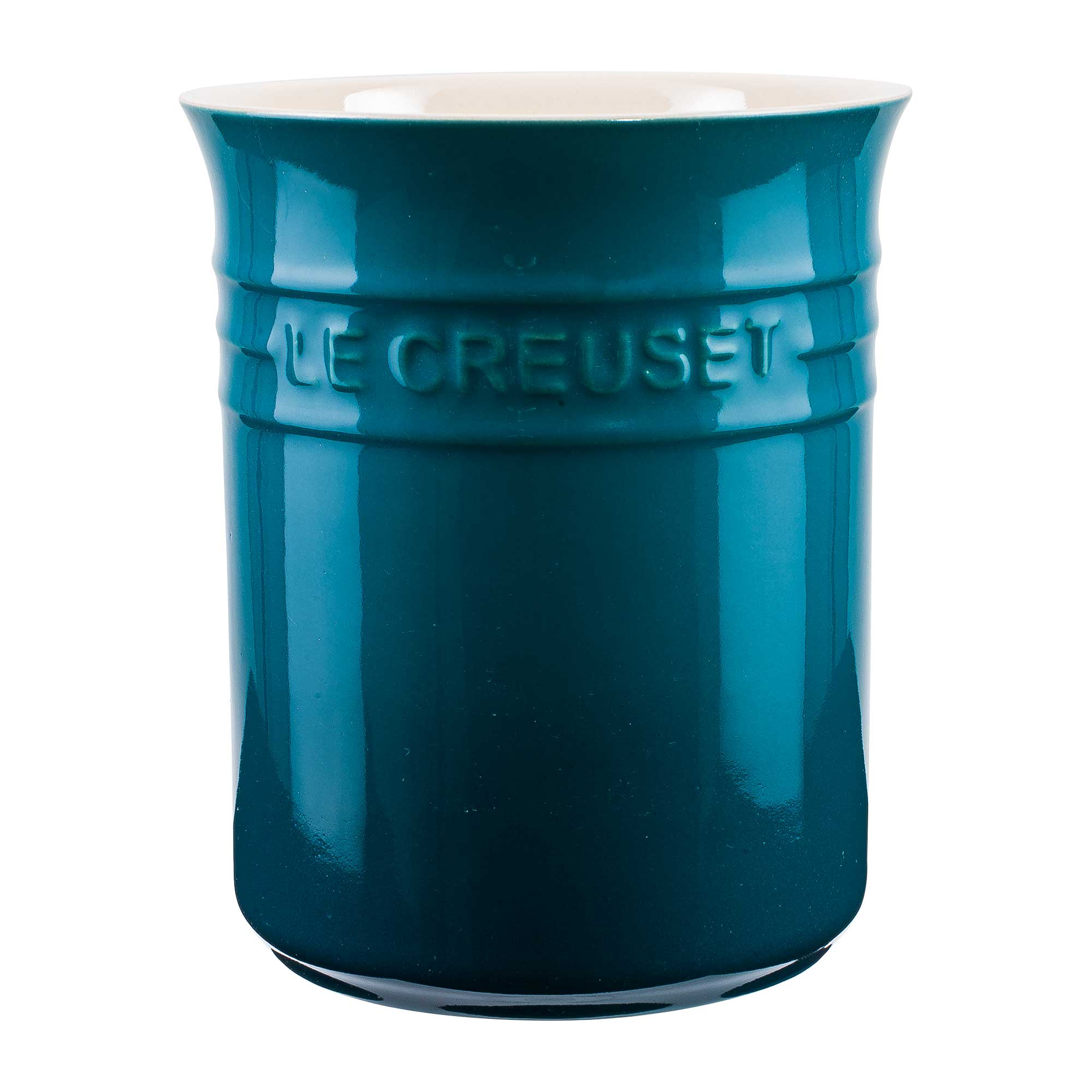 Le Creuset Topf für Kochkellen Deep Teal genussland.de