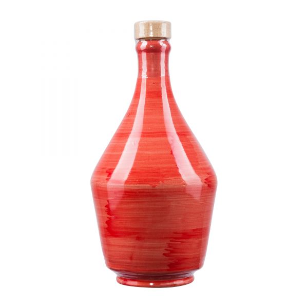 Frantoio di Perna | Olivenöl Keramikflasche rot | 500ml 