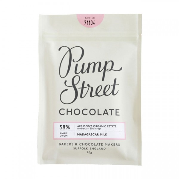 Pump Street Chocolate | Madagascar Milk | 58%