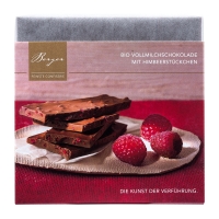Berger Schokolade | Vollmilch Himbeerstückchen [BIO] [FAIR]