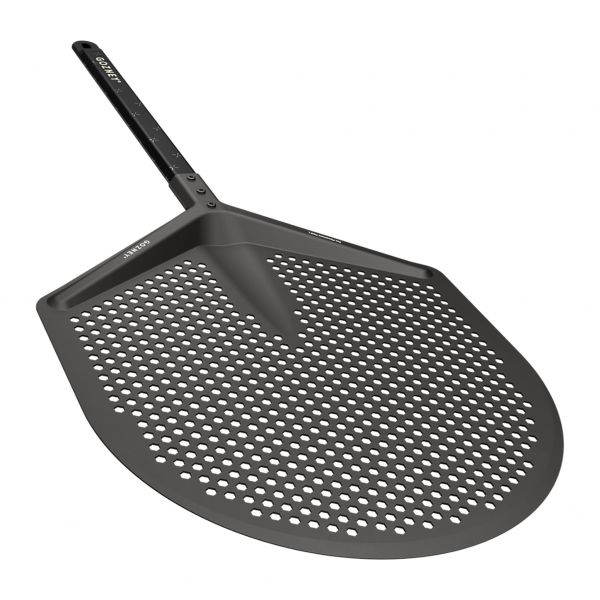Gozney | Pro Serie | perforierter Pizzaschieber | Large | Schwarz / Off-Black [Limitiert]