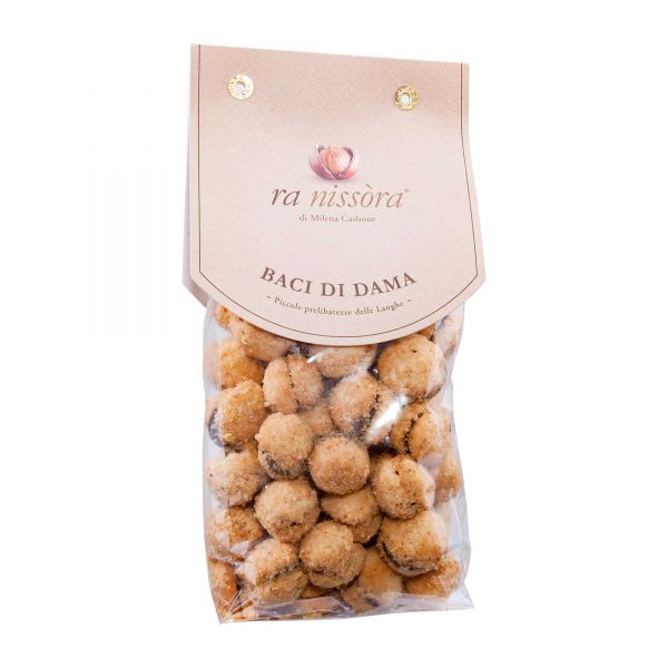 Ra nissòra | Baci di Dama | Haselnuss-Kekse | 200g