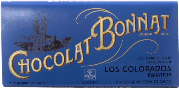 Bonnat Schokolade Los Colorados Equateur 75%