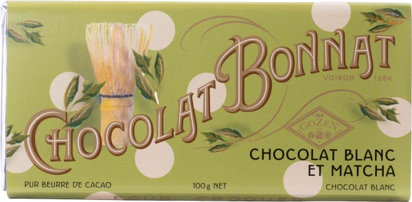 Bonnat | Weisse Schokolade mit Matcha