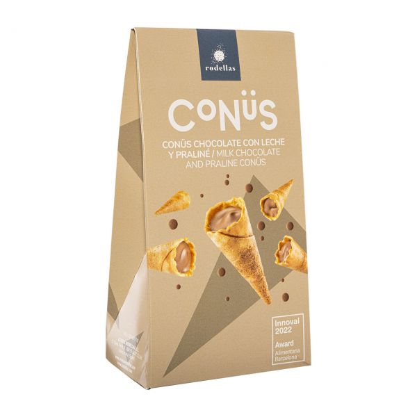 Conüs | Eiswaffel-Spitzen mit Milchschokolade