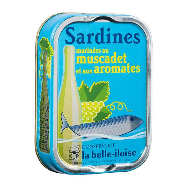 La belle-iIloise | Sardinen mit Muscadet Wein | 115g 