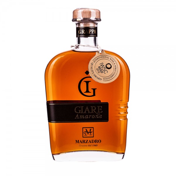 Marzadro Grappa | Giare Amarone | 700ml