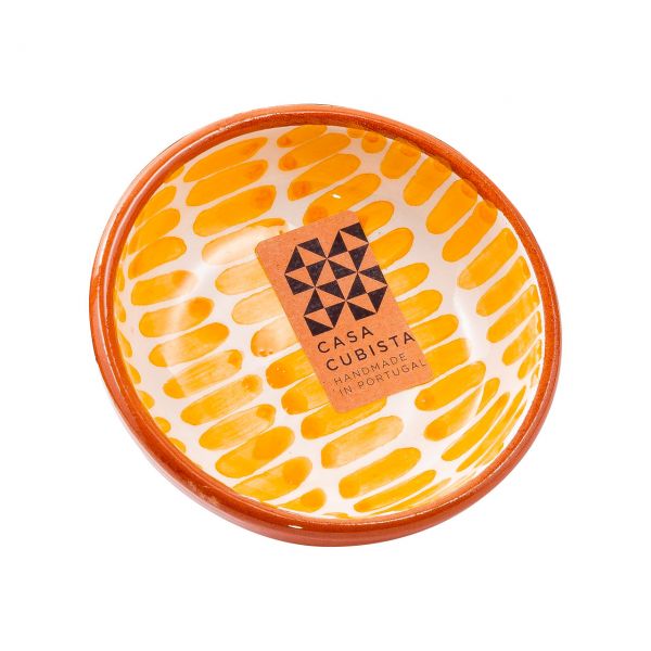 Keramikschale klein | dash tangerine