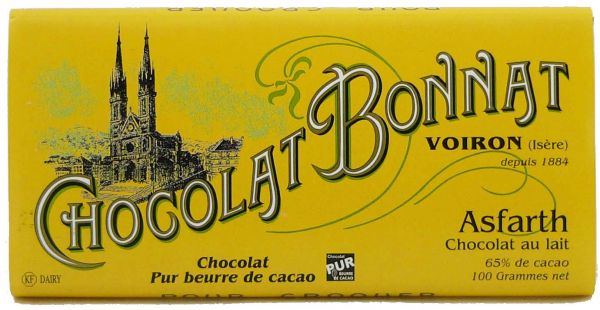 Bonnat Schokolade | Asfarth Lait 65% | Milchschokolade