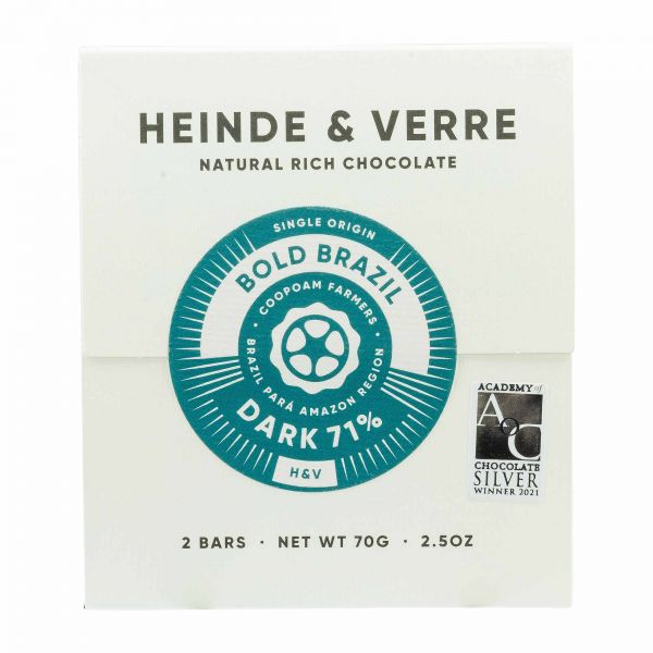 Heinde & Verre | Bold Brazil 71% | Schokolade