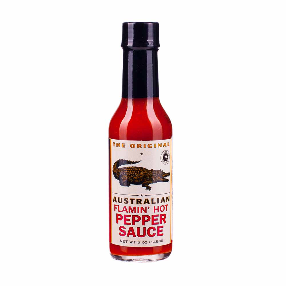 The Original Australian Flamin Hot Pepper Sauce genussland.de