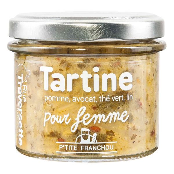 Rue Traversette | Tartine pour femme | Apfel, Avocado, Grüner Tee | 110g