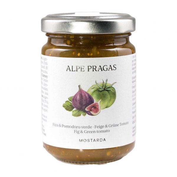 Alpe Pragas | Chutney | Mostarda Feigen und grüne Tomaten | genussland.de