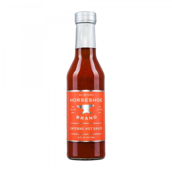 Horseshoe Brand | Cayenne Hot Sauce | Chilisauce | 237ml