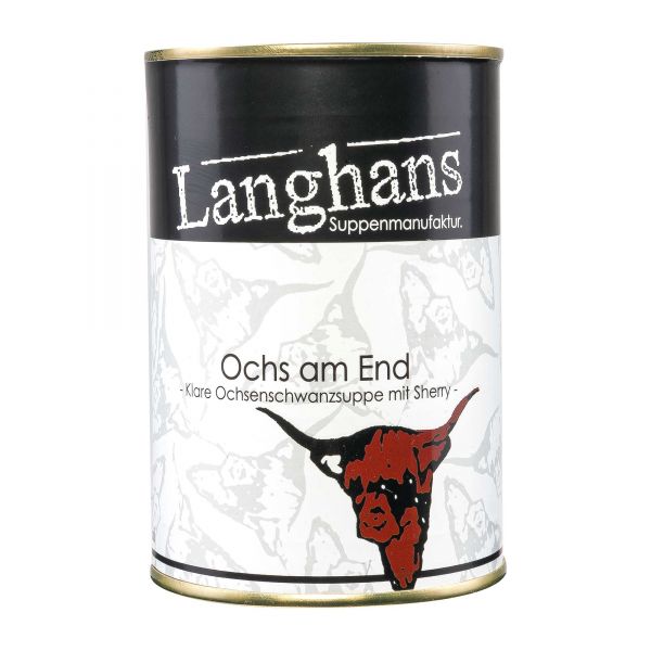 Langhans | Ochsenschwanzsuppe Ochs am End | 400ml