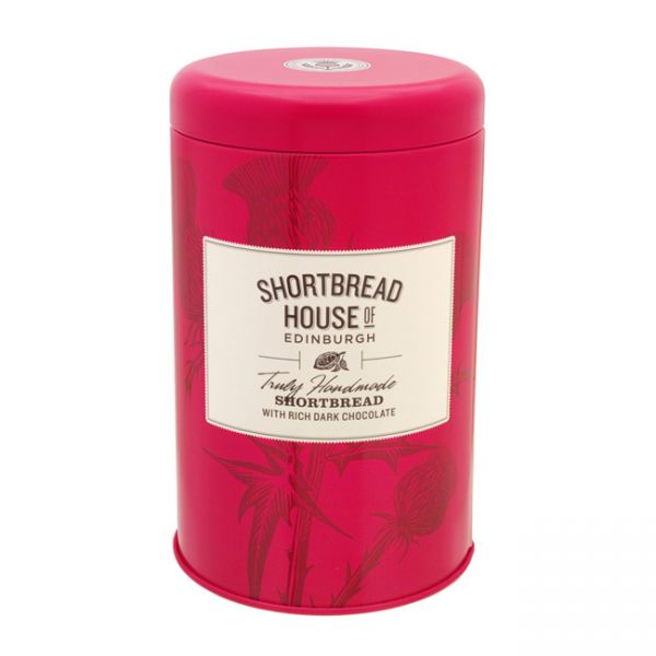 Shortbread Biscuit Tin | Dark chocolate | 140g