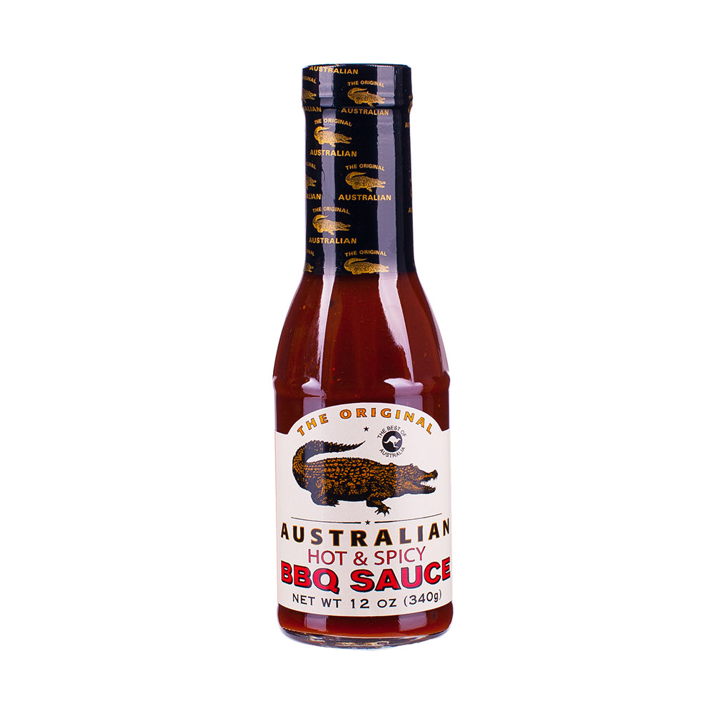 The Original Australian BBQ Sauce hot & spicy Grillsauce genussland.de