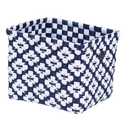 Handed By | Motif Basket | Navy M