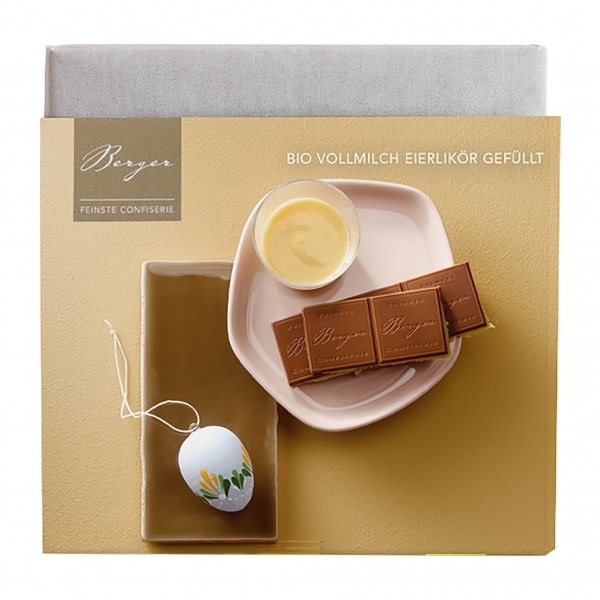 Berger | Eierlikör Schokolade | Bio Vollmilch
