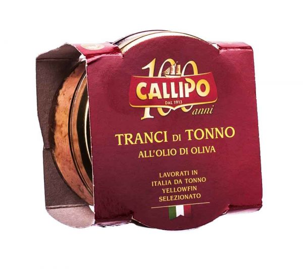 Callipo Tonno | Gelbflossen Thunfisch in Olivenöl | 160g