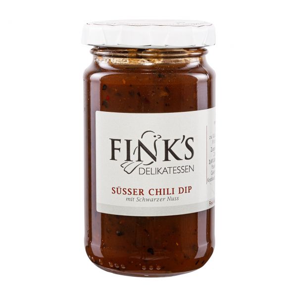 Finks | süßer Chili Dip mit schwarzer Nuss