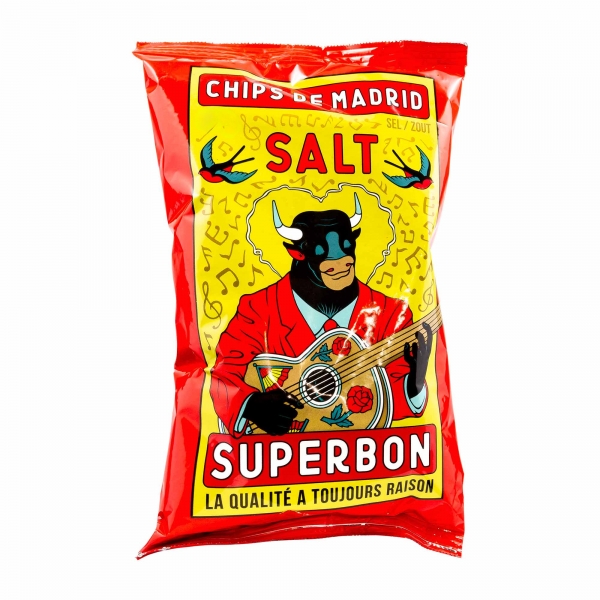Salz Chips | Superbon Chips de Madrid | 135g