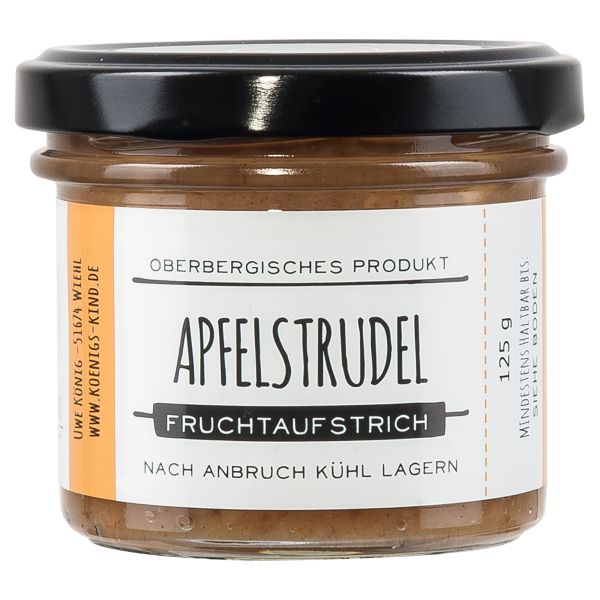 Königskind | Apfelstrudel Fruchtaufstrich | 125g