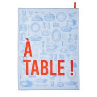 Le Jacquard Francais | Geschirrtuch A table blau