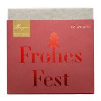Berger FROHES FEST Bio Vollmilch Schokolade