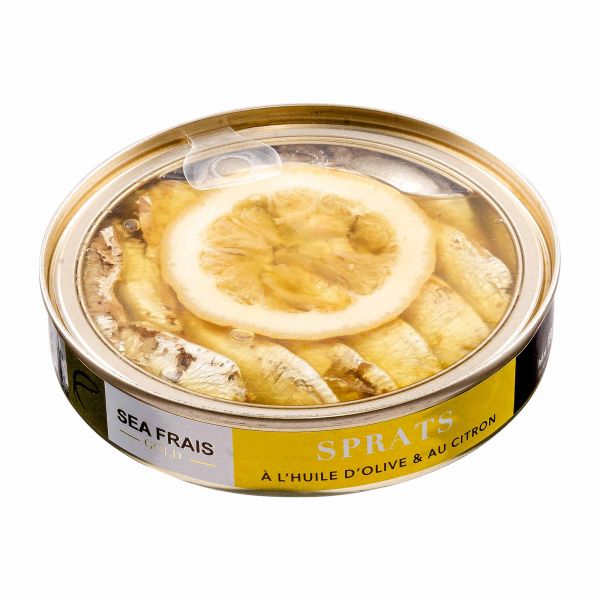 Sprotten mit Zitrone | Sea Frais Gold | 120g