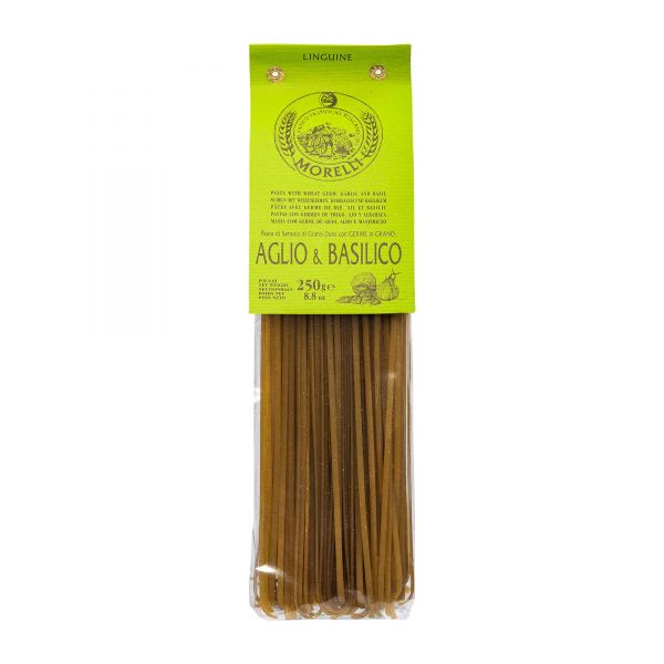 Morelli | Linguine Knoblauch & Basilikum | 250g