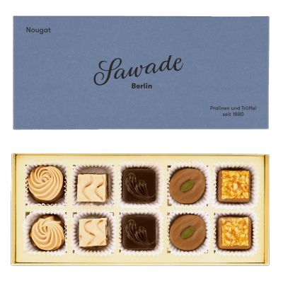 Sawade | Pralinenschachtel Nougat | 100g