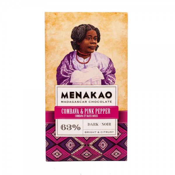 Menakao | Schokolade Combava Pink Pepper