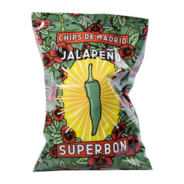 Jalapeno Chips | Superbon Chips de Madrid | 125g