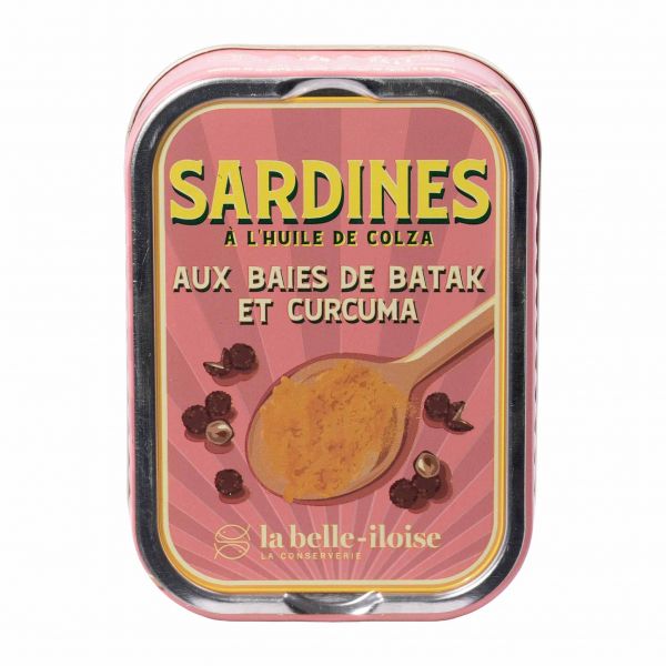 La Belle Iloise | Sardinen mit Batak Pfeffer & Kurkuma