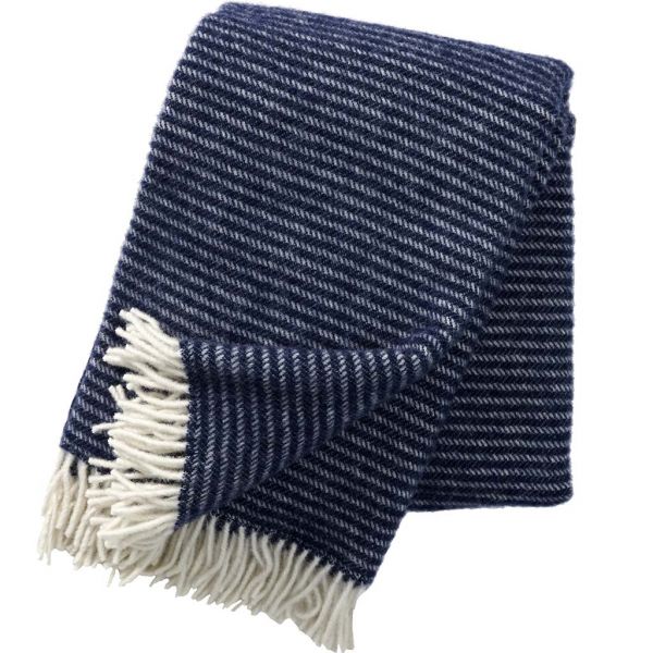 Klippan | Wolldecke Ralph | navy | eco wool