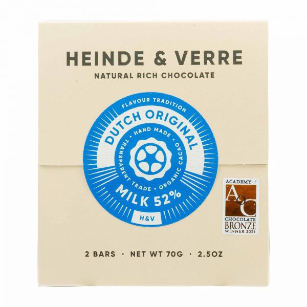 Heinde & Verre | Dutch Original Milk 52% | Schokolade