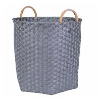 Handed By Korb | Dimensional L rund mit Griffen | Dark Grey