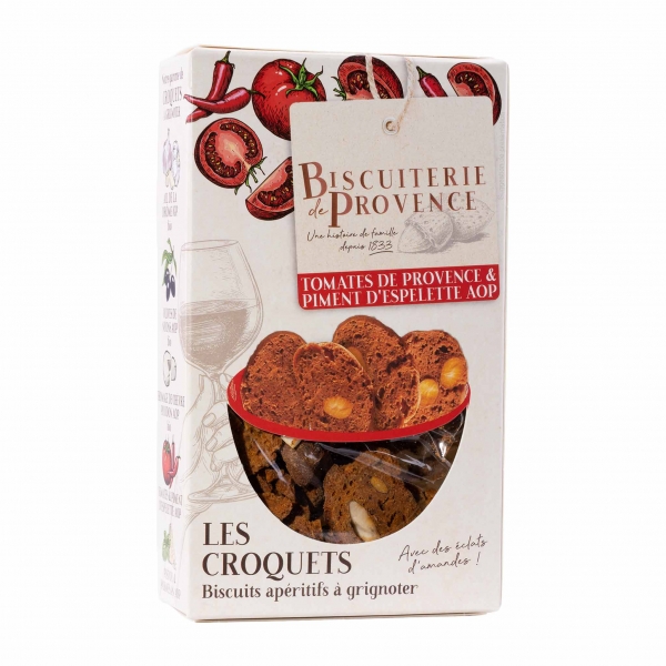 Biscuiterie de Provence | Croquets Tomate & Piment d'Espelette