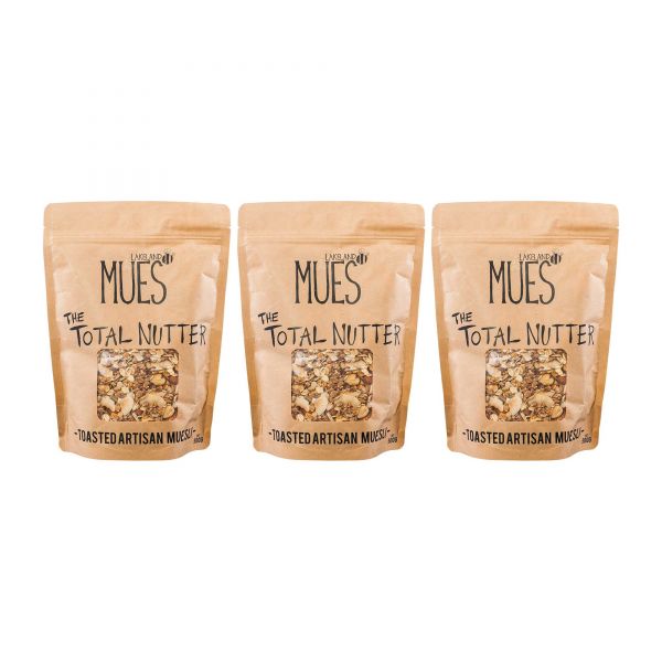 Lakeland Mues | The Total Nutter Müsli | 3 x 500g