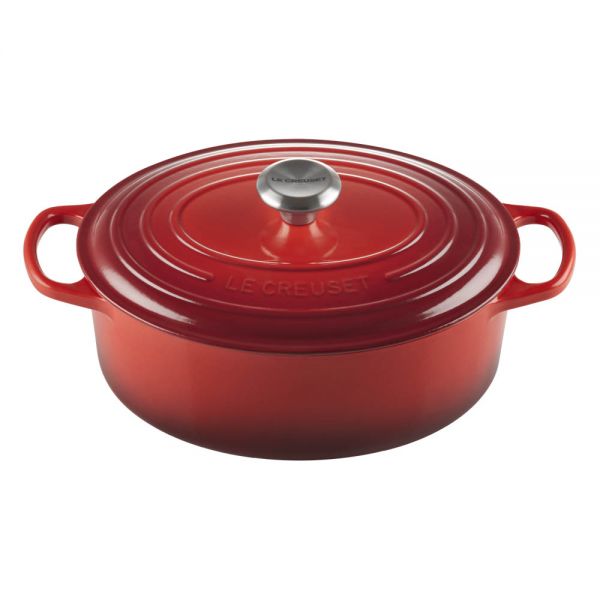 Le Creuset | Bräter Oval | 29cm kirschrot