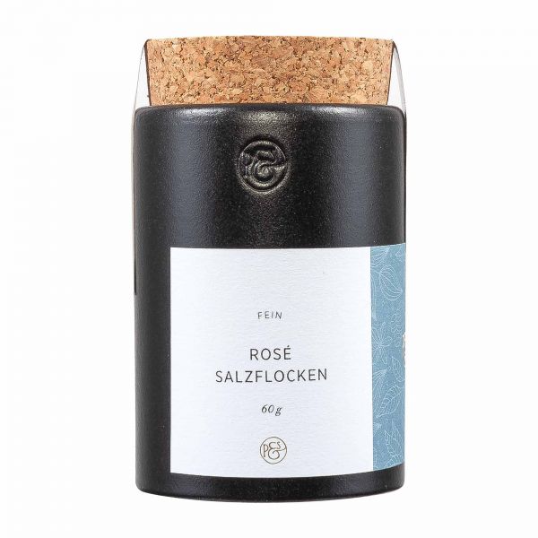 Pfeffersack und Soehne | Rosé Salzflocken | Keramikdose