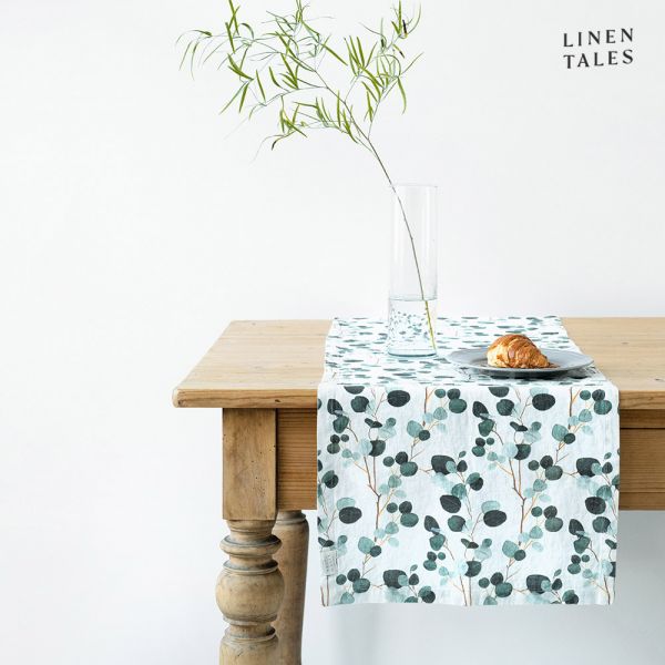 Linen Tales | Leinen Tischläufer | Eucalyptus