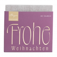 Berger FROHE WEIHNACHTEN Bio Vollmilch Schokolade