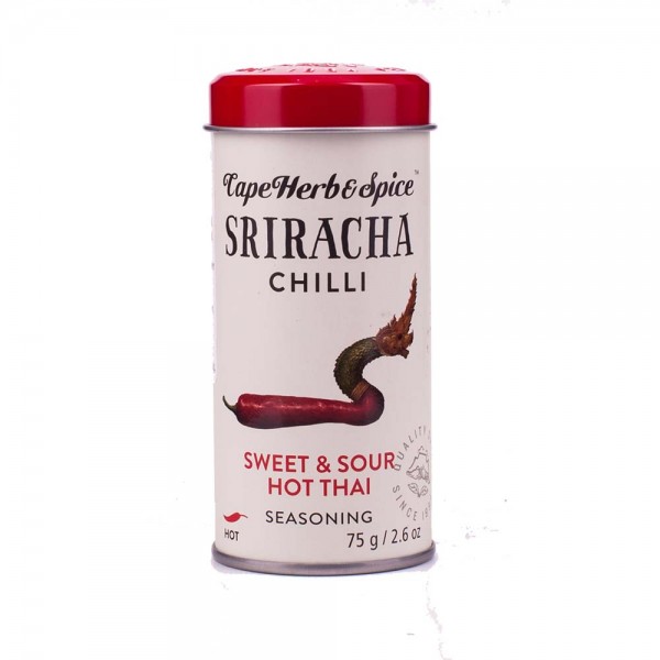 Cape Herb & Spice | Sriracha Chilli Hot Thai | Chilizubereitung | 75g