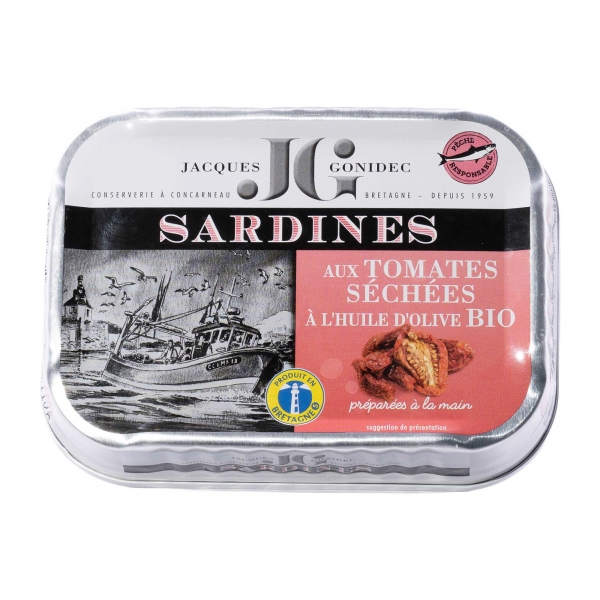 JG Jacques Gonidec | Sardinen mit getrockneten Tomaten