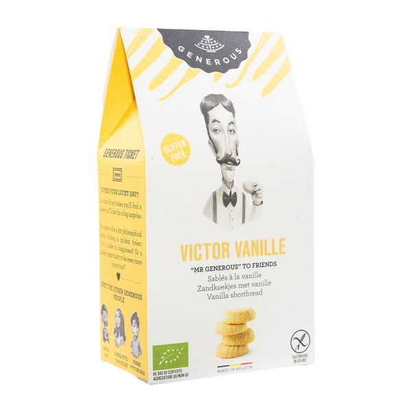 Generous | Victor Vanille | Vanillegebäck glutenfrei